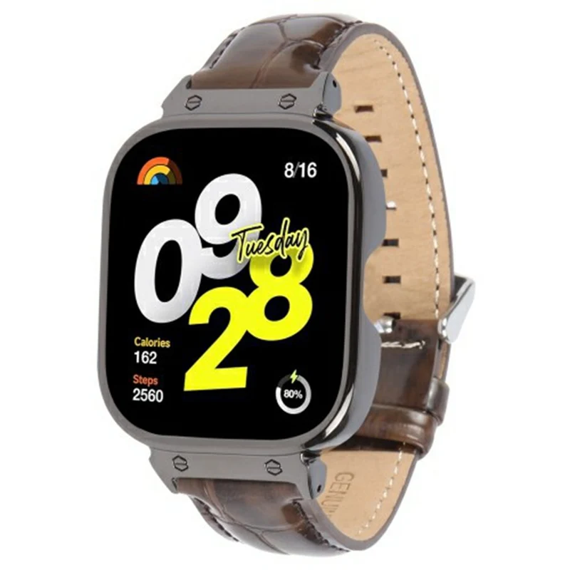 Bemerkenswert Prächtig Xiaomi Redmi Watch 4 Echtes Leder Armband