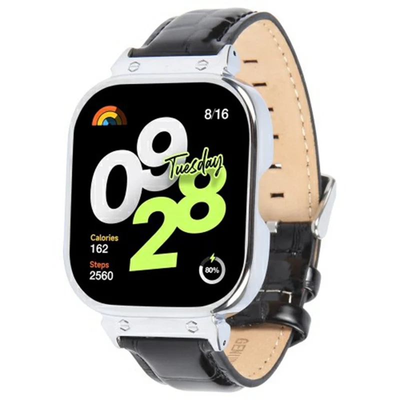 Bemerkenswert Komfortabel Xiaomi Redmi Watch 4 Echtes Leder Armband