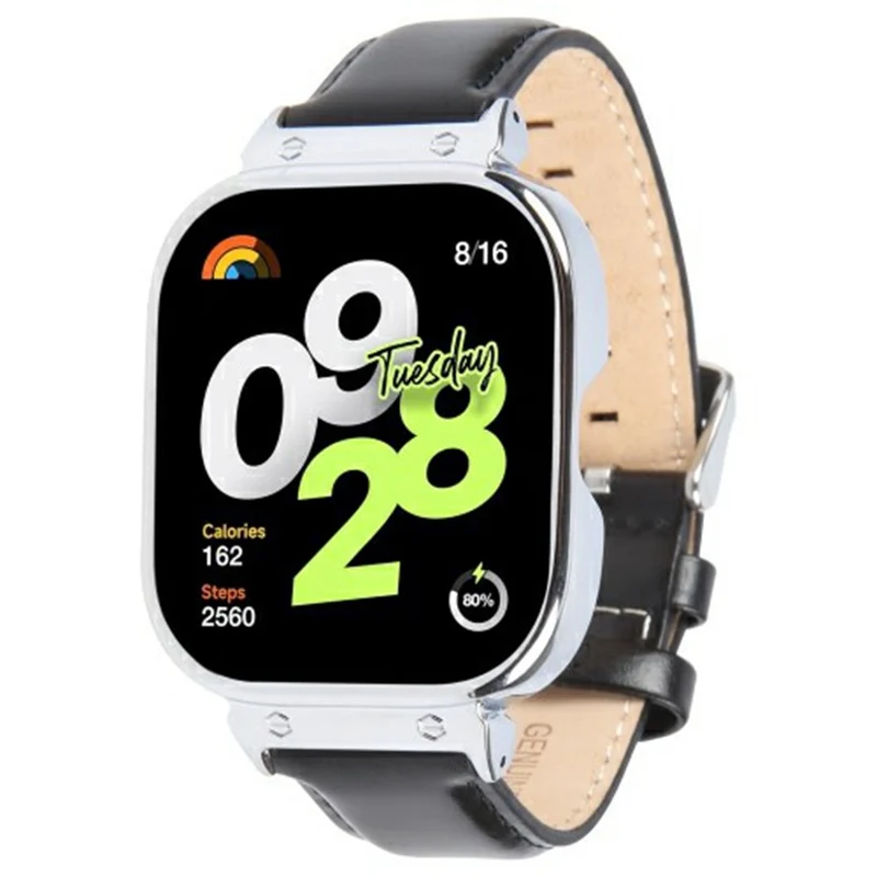 Bemerkenswert Komfortabel Xiaomi Redmi Watch 4 Echtes Leder Armband