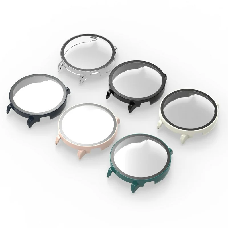 Mega Schön Huawei WATCH GT 5 46 mm Hülle mit Displayschutz in Glas und Silikon
