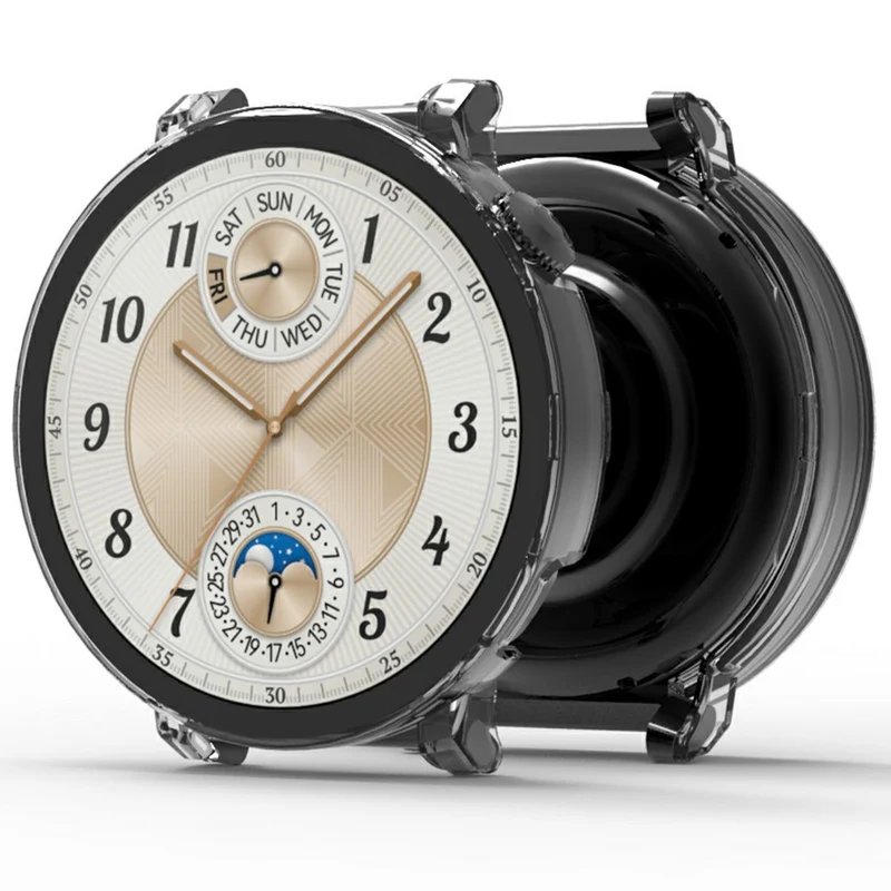 Super Schön Huawei WATCH GT 5 41 mm Hülle mit Displayschutz in Glas und Silikon