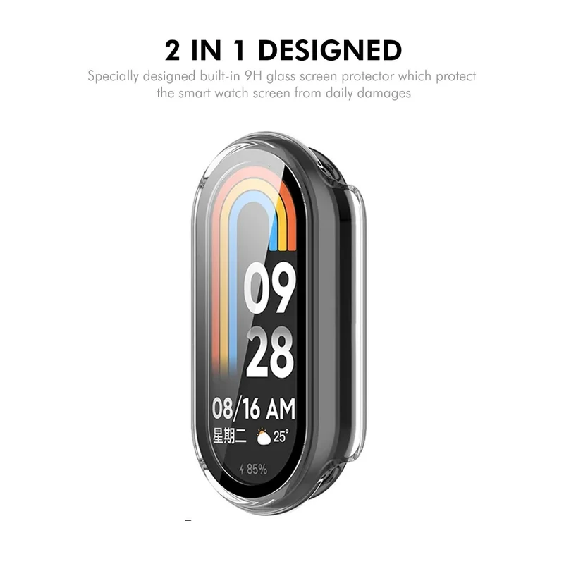 Bequem Xiaomi Mi Band 9 Silikon Hülle