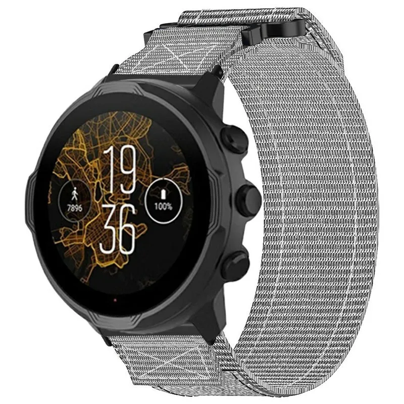 Sehr Reizvoll Suunto 7 / Suunto Spartan Sport Wrist HR Baro Nylon Universell Armband
