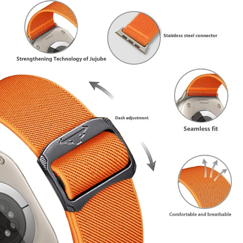 Bequem Apple Smartwatch Nylon Universell Armband
