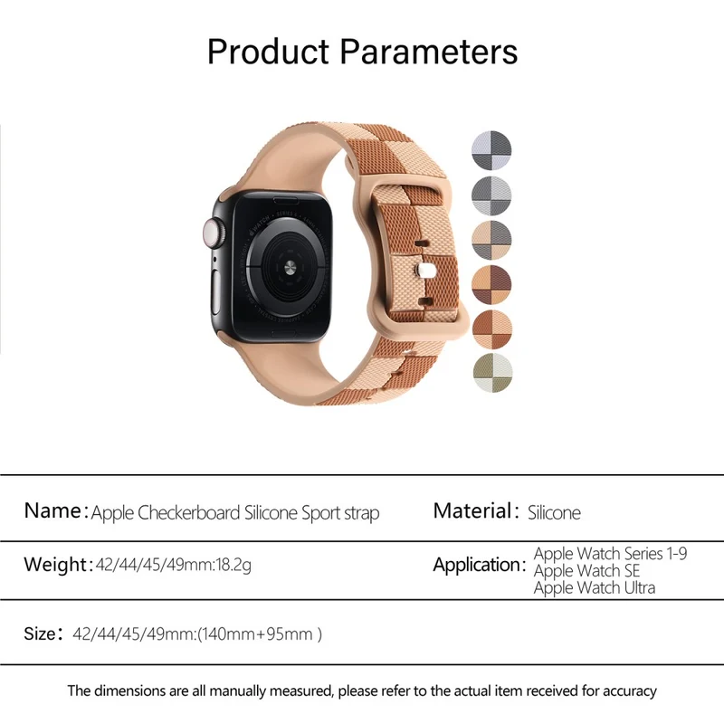 Richtig Gemütlich Apple Smartwatch Silikon Universell Armband