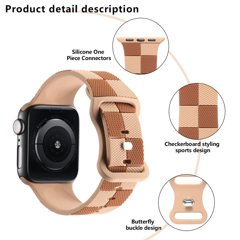 Richtig Gemütlich Apple Smartwatch Silikon Universell Armband
