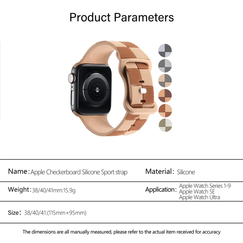 Sehr Angenehm Apple Smartwatch Silikon Universell Armband