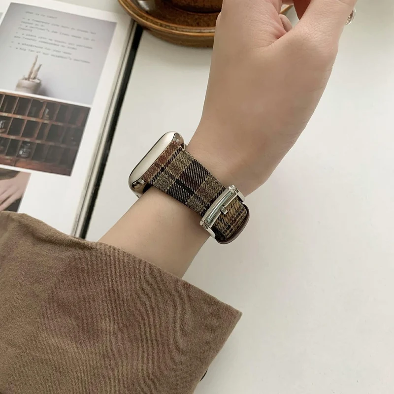Absolut Modisch Apple Smartwatch Nylon Universell Armband