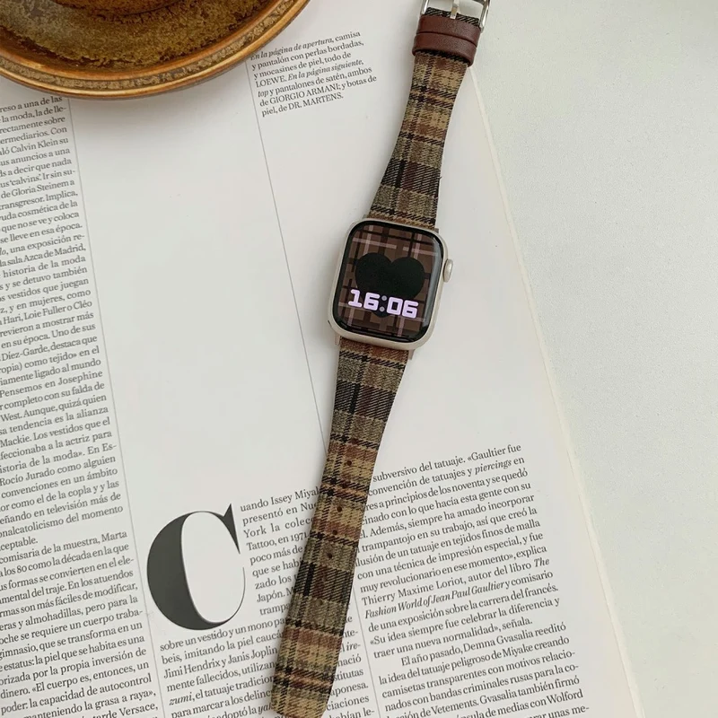 Absolut Modisch Apple Smartwatch Nylon Universell Armband