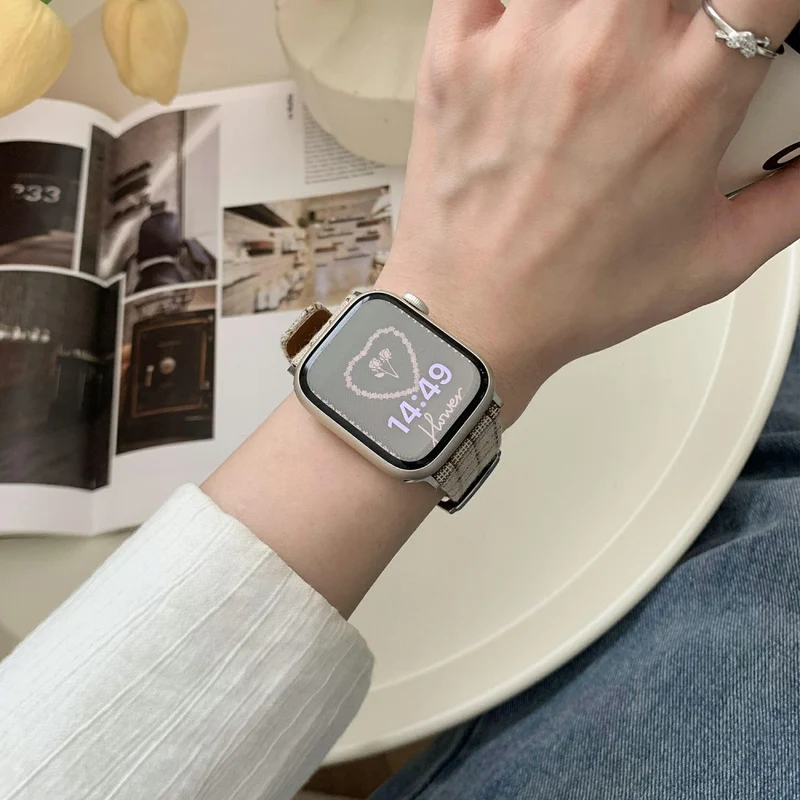 Stark Apple Smartwatch Nylon Universell Armband