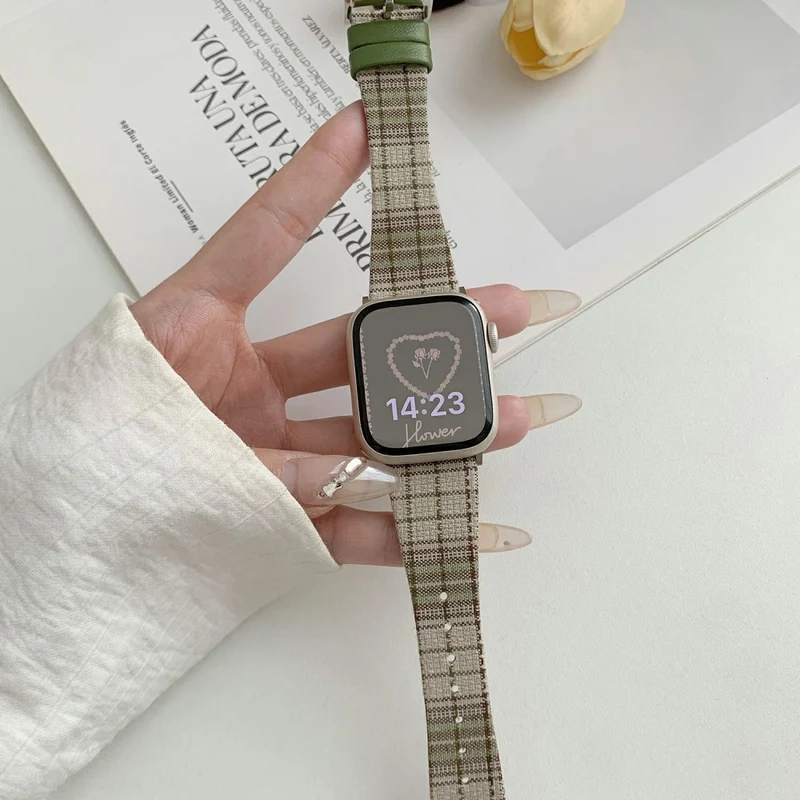 Stark Apple Smartwatch Nylon Universell Armband