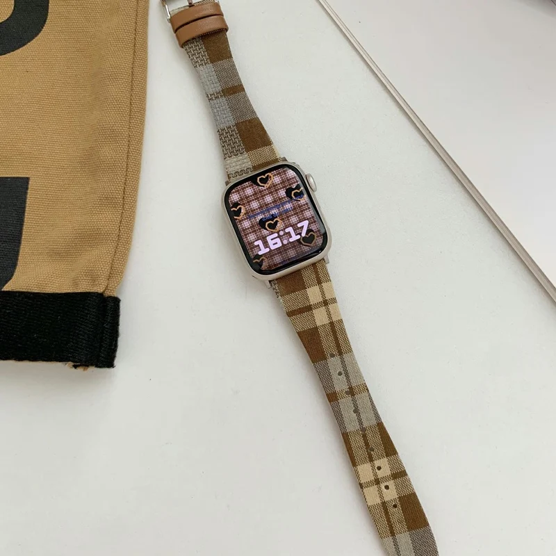 Stark Apple Smartwatch Nylon Universell Armband