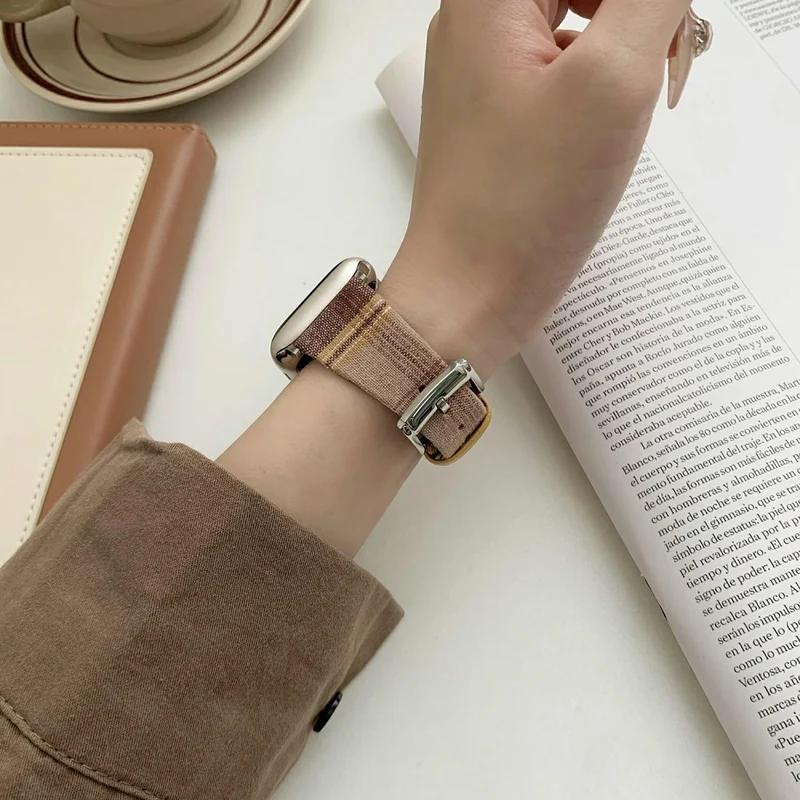 Stark Apple Smartwatch Nylon Universell Armband
