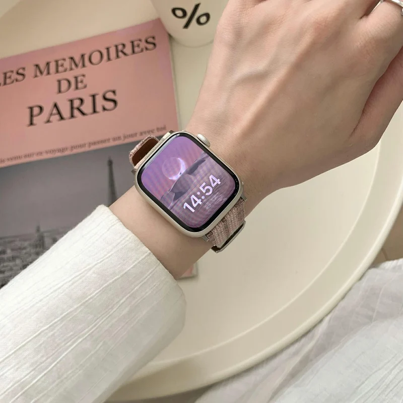 Stark Apple Smartwatch Nylon Universell Armband
