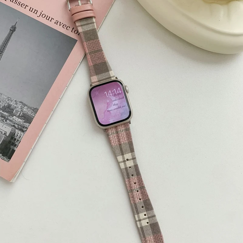 Stark Apple Smartwatch Nylon Universell Armband