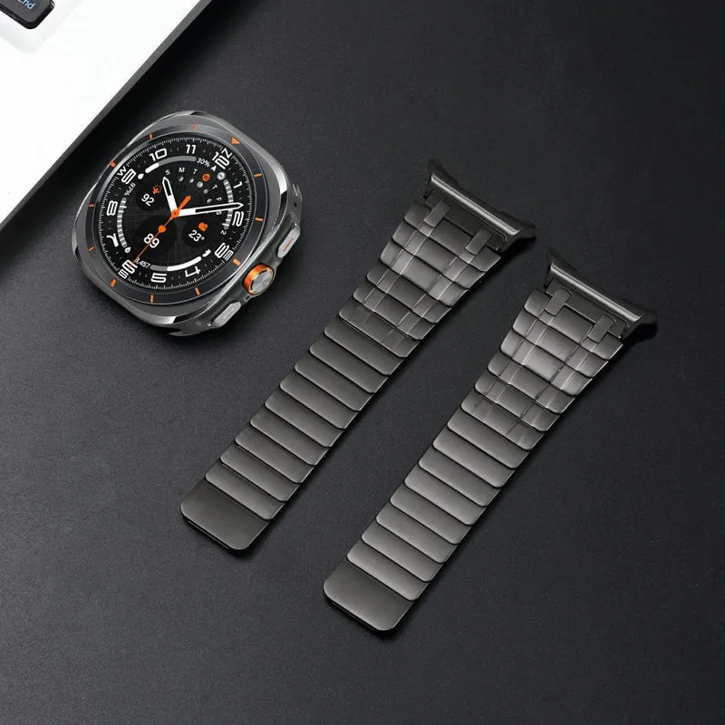 Sehr Langlebig Samsung Galaxy Watch Ultra 47mm Metall Armband