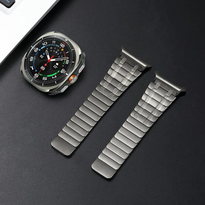 Sehr Langlebig Samsung Galaxy Watch Ultra 47mm Metall Armband