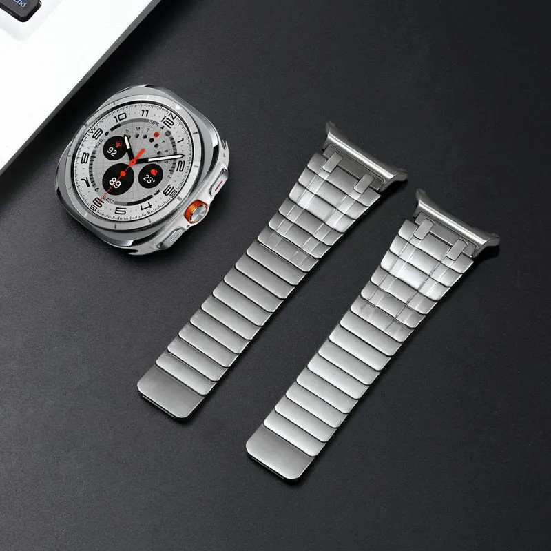 Sehr Langlebig Samsung Galaxy Watch Ultra 47mm Metall Armband