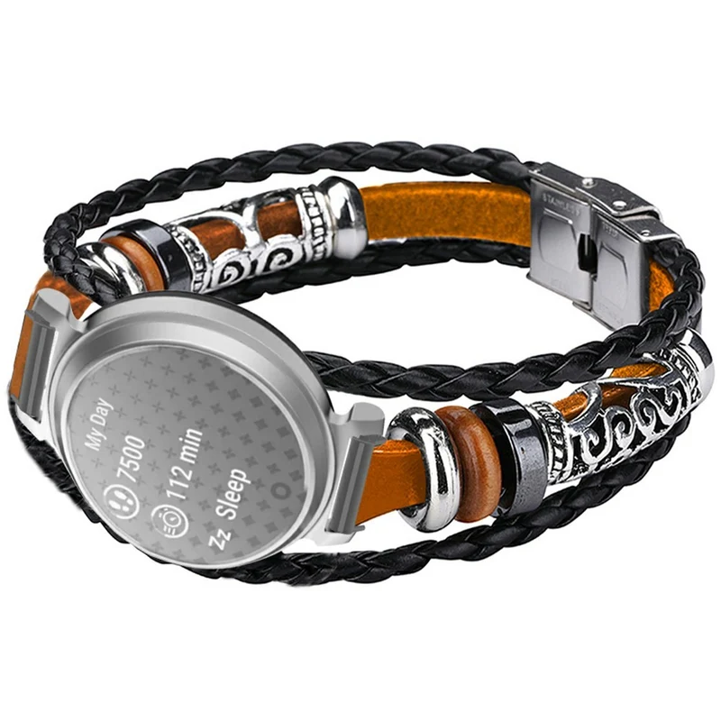 Wirklich Schön Garmin Lily 2 Metall Und Kunstleder Armband