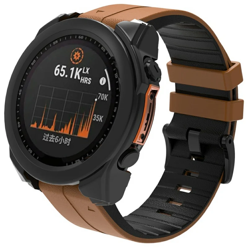 Garmin Fenix 8 51mm Glas und Silikon Displayschutz
