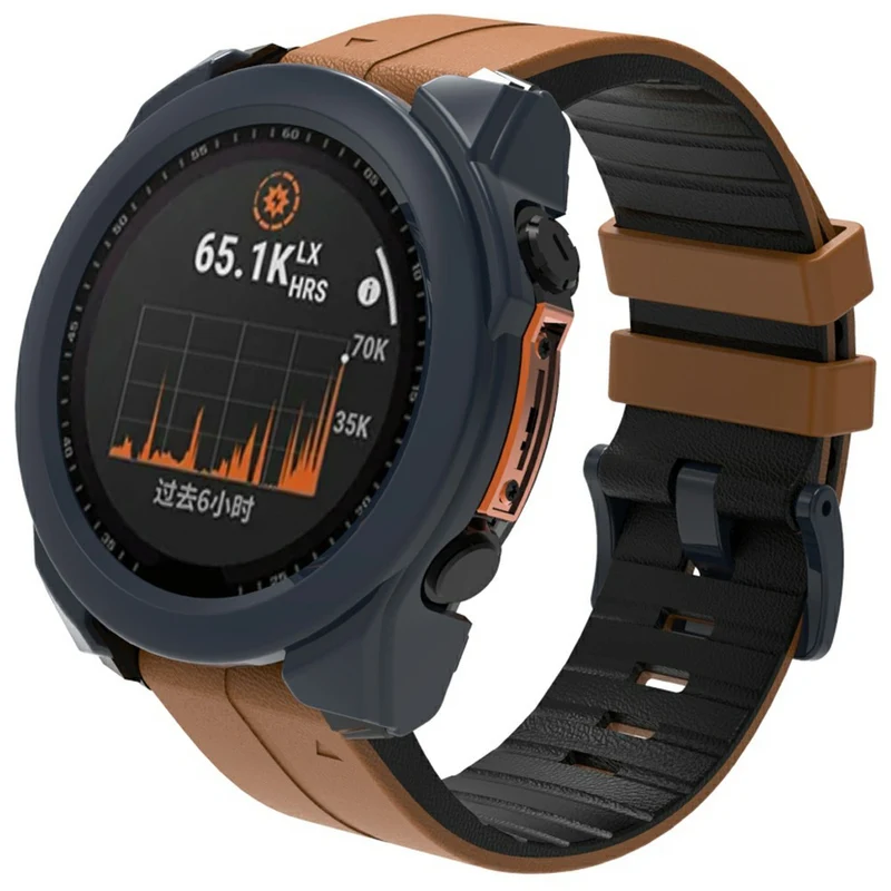 Garmin Fenix 8 51mm Glas und Silikon Displayschutz