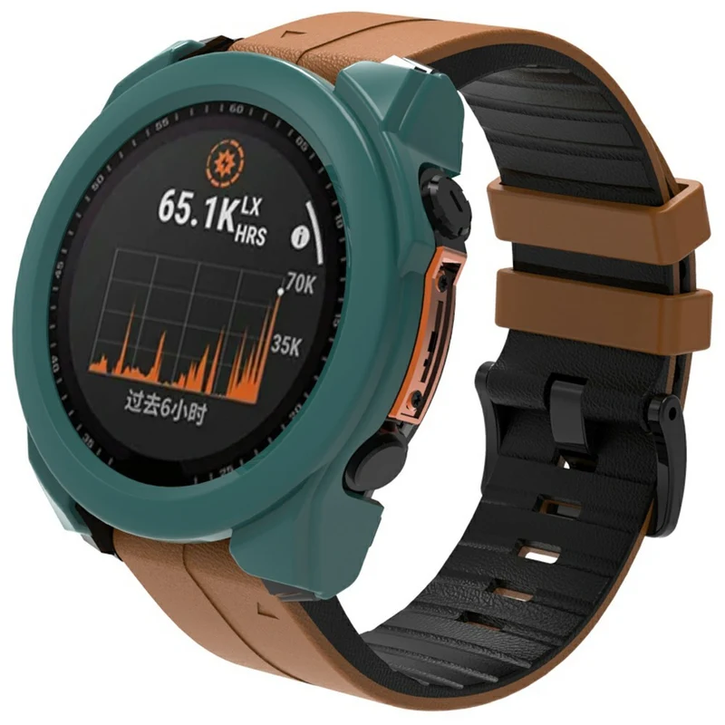 Garmin Fenix 8 43mm Glas und Silikon Displayschutz