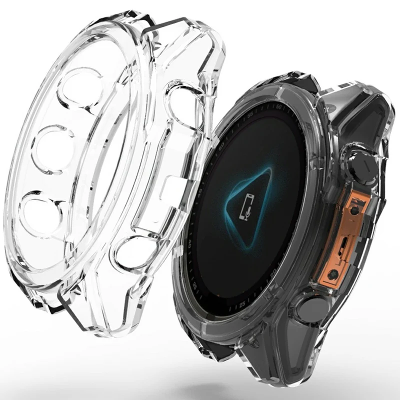 Garmin Fenix 8 51mm Transparent Silikon Bumper