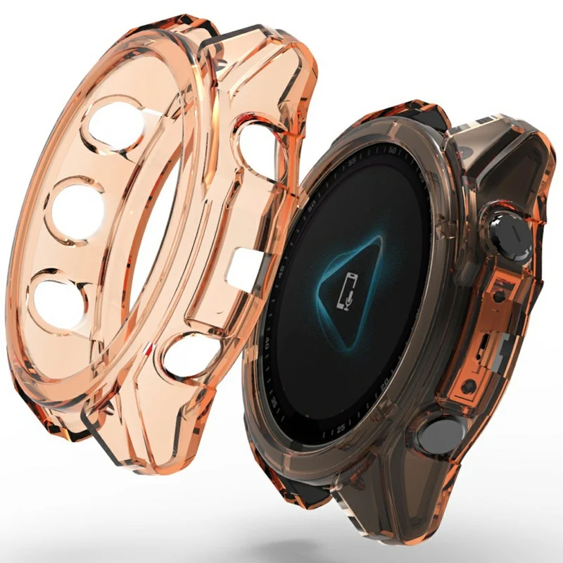 Garmin Fenix 8 43mm Transparent Silikon Bumper