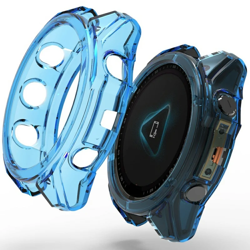 Garmin Fenix 8 43mm Transparent Silikon Bumper
