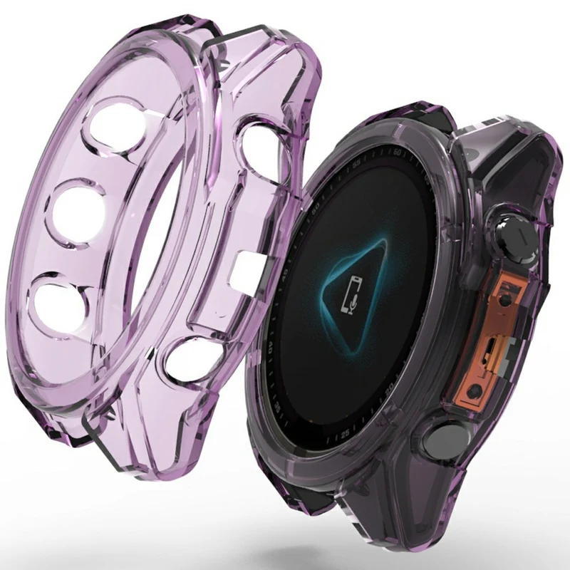 Garmin Fenix 8 43mm Transparent Silikon Bumper
