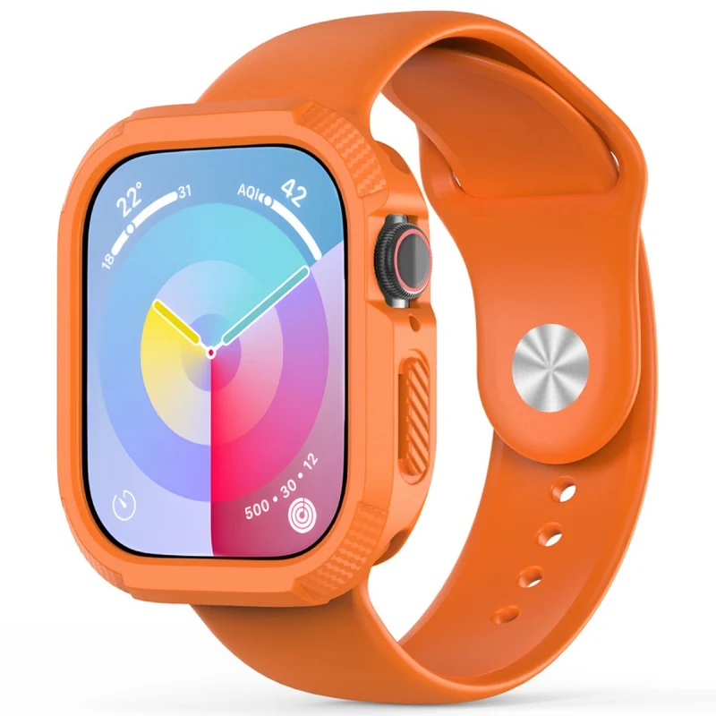 Apple Watch Series 10 46mm Flexibel Silikon Bumper