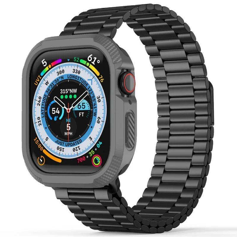 Apple Watch Series 10 46mm Flexibel Silikon Bumper