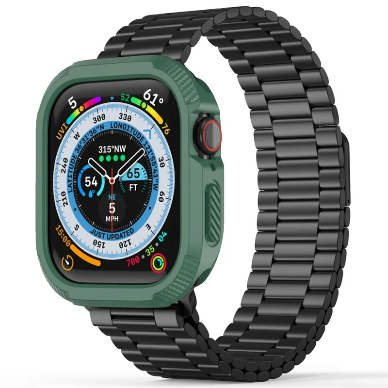 Apple Watch Series 10 46mm Flexibel Silikon Bumper