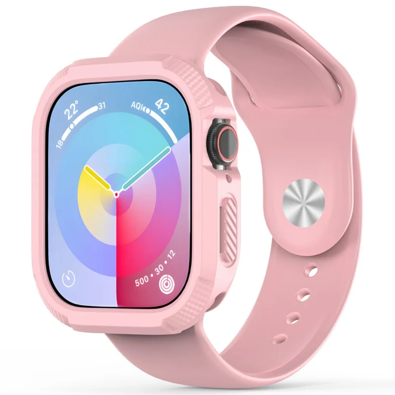 Apple Watch Series 10 42mm Flexibel Silikon Bumper