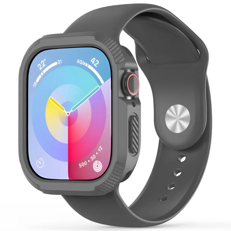 Apple Watch Series 10 42mm Flexibel Silikon Bumper
