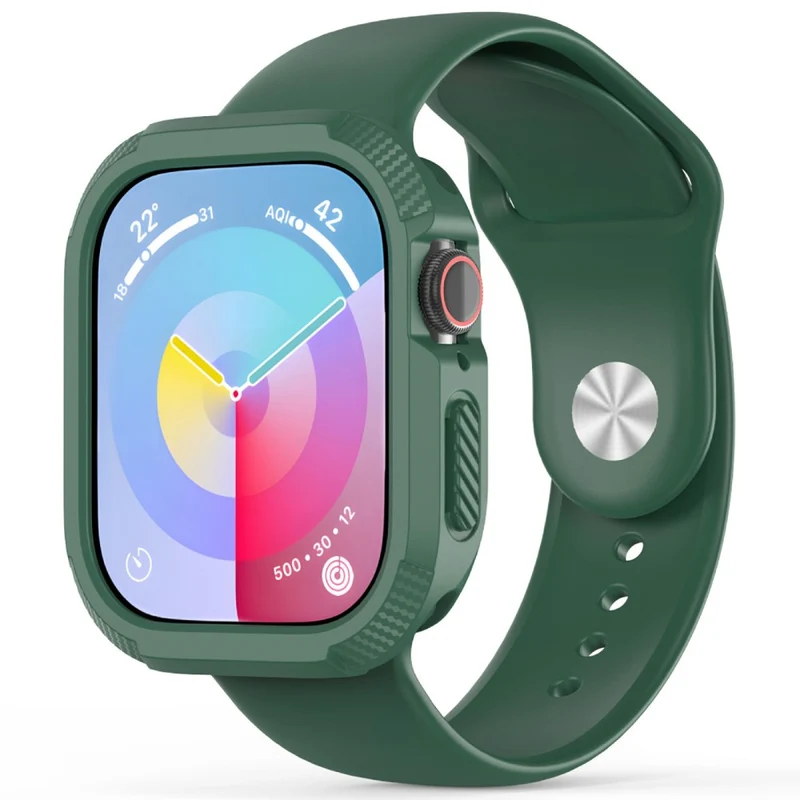 Apple Watch Series 10 42mm Flexibel Silikon Bumper