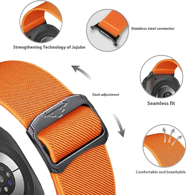 Sehr Cool Samsung Galaxy Watch Ultra 47mm Nylon Armband