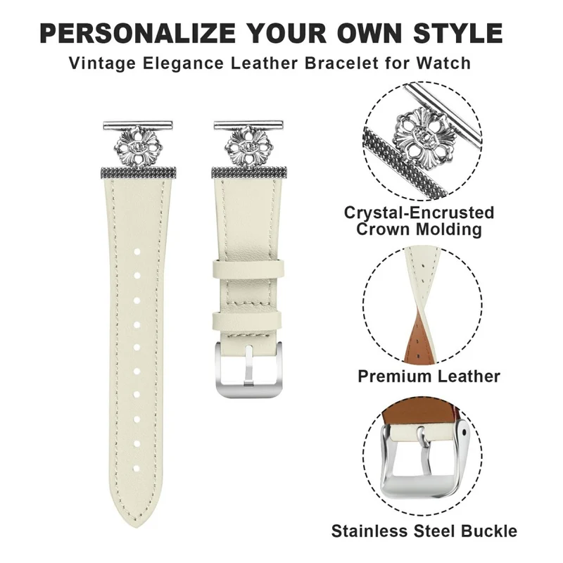 Absolut Stylisch Misfit Vapor Echtes Leder Und Metall Armband