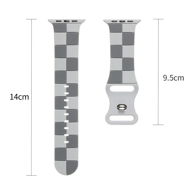 Unglaublich Angenehm Apple Smartwatch Silikon Universell Armband