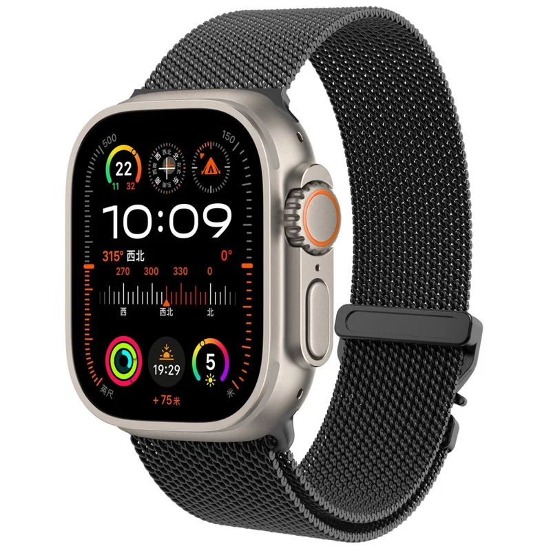 Bequem Apple Watch Series 10 46mm Metall Armband