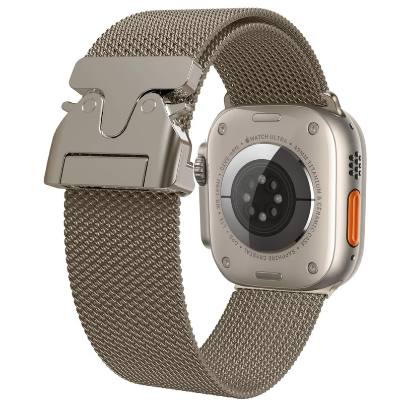 Bequem Apple Watch Series 10 46mm Metall Armband