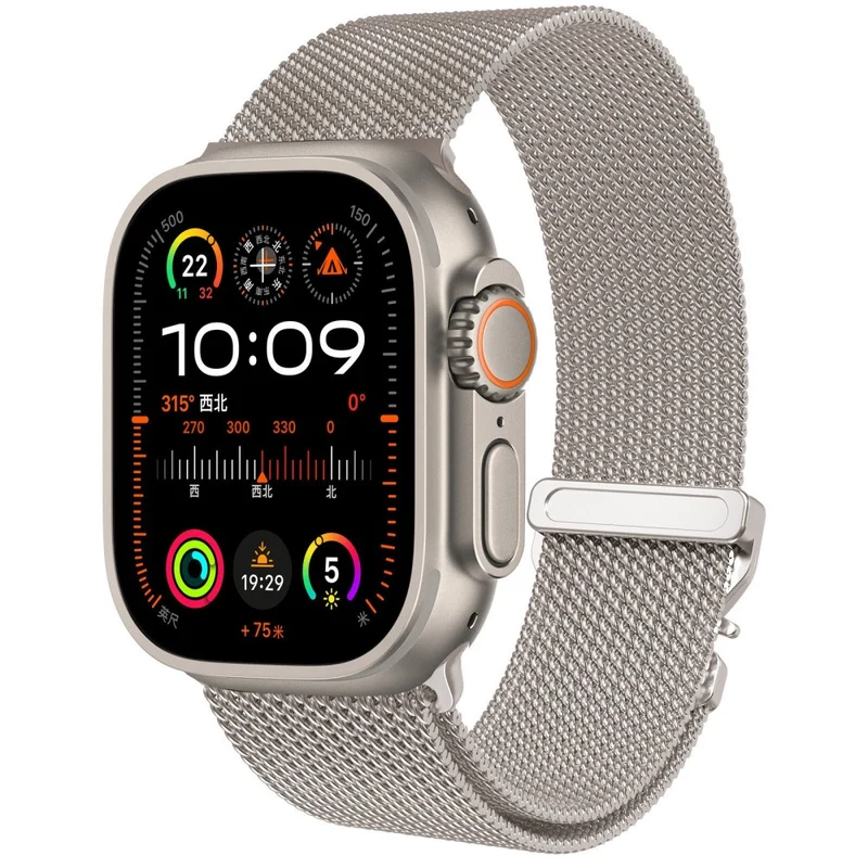 Bequem Apple Watch Series 10 46mm Metall Armband
