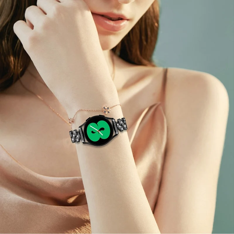 Auffallend Süß Samsung Galaxy Watch 7 40mm / Samsung Galaxy Watch 7 44mm Strass Universell Armband