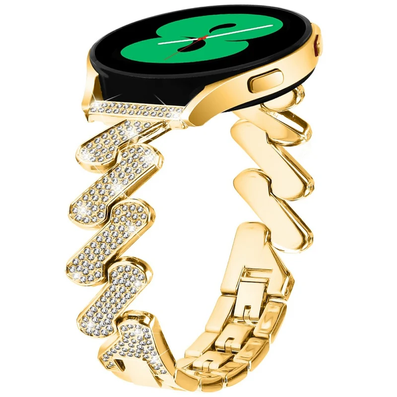 Auffallend Süß Samsung Galaxy Watch 7 40mm / Samsung Galaxy Watch 7 44mm Strass Universell Armband