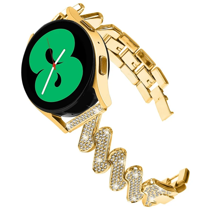 Auffallend Süß Samsung Galaxy Watch 7 40mm / Samsung Galaxy Watch 7 44mm Strass Universell Armband