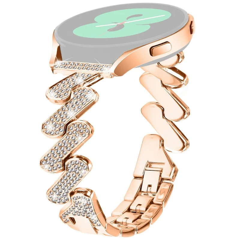 Auffallend Süß Samsung Galaxy Watch 7 40mm / Samsung Galaxy Watch 7 44mm Strass Universell Armband