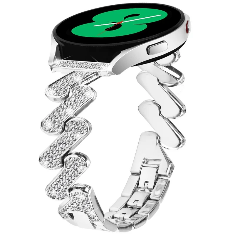 Auffallend Süß Samsung Galaxy Watch 7 40mm / Samsung Galaxy Watch 7 44mm Strass Universell Armband