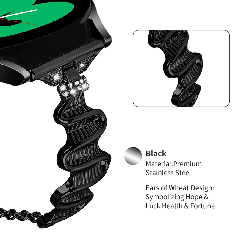 Mega Bequem Samsung Galaxy Watch 7 40mm / Samsung Galaxy Watch 7 44mm Metall Universell Armband
