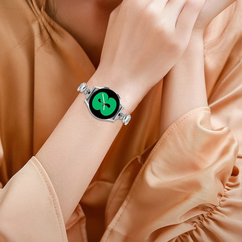 Mega Bequem Samsung Galaxy Watch 7 40mm / Samsung Galaxy Watch 7 44mm Metall Universell Armband