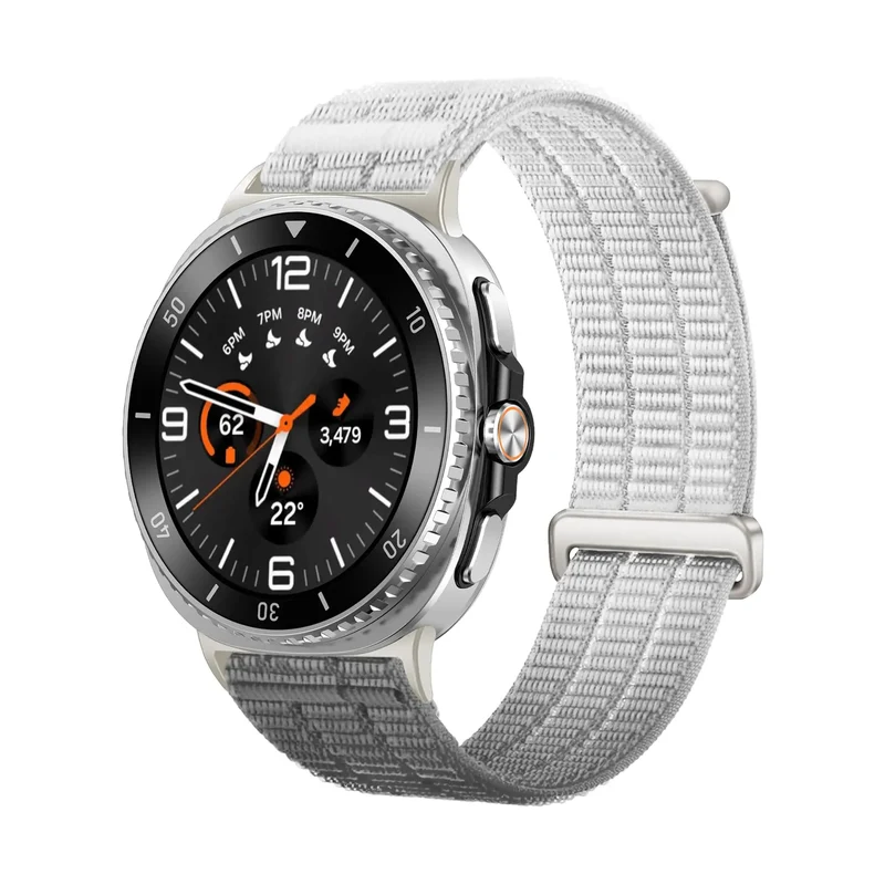Samsung Galaxy Watch 9 - 40mm Nylon Air Armband (Gradient Grau)